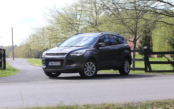 Ford Kuga cena 63750 przebieg: 143500, rok produkcji 2016 z Skoki małe 137